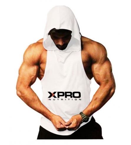 Xpro Şapkalı Atlet Beyaz (Dijital Baskı)