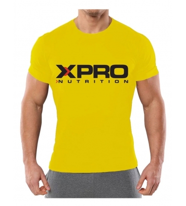 Xpro Baskılı T-Shirt Sarı