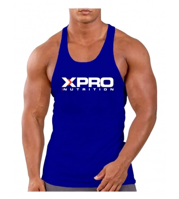Xpro Baskılı Atlet Mavi -...