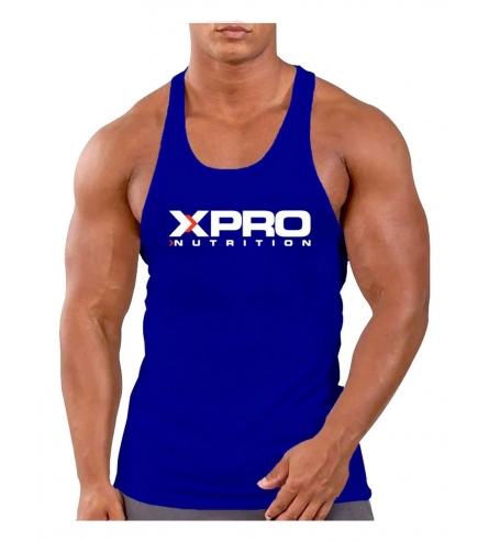 Xpro Baskılı Atlet Mavi - XPR-A02