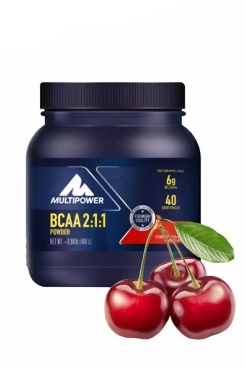 TY-Multipower BCAA 2:1:1 Powder 400gr Kiraz