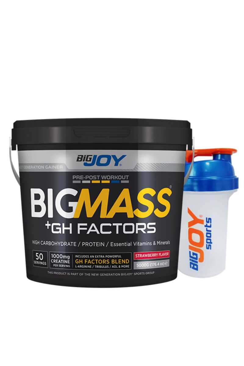 TY-Bigjoy BigMass GH Karbonhidrat Tozu 5000gr Çilek