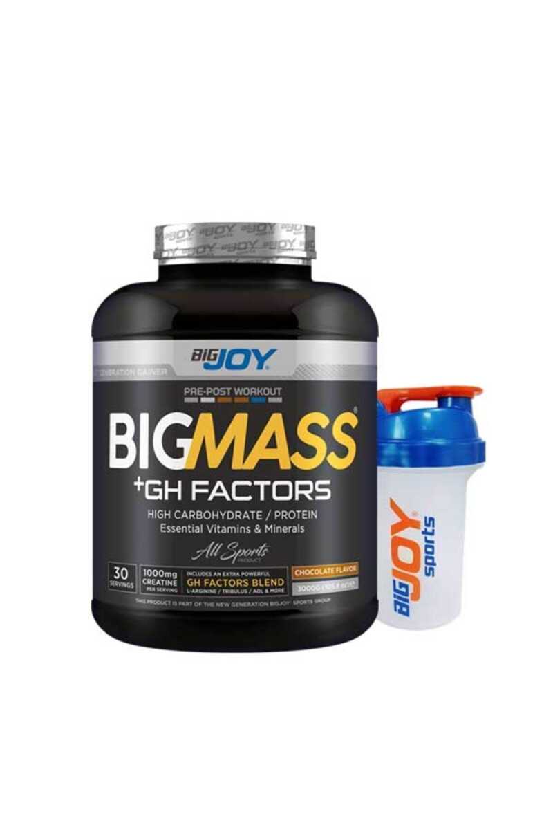 TY-Bigjoy BigMass GH Karbonhidrat Tozu 3kg Çikolata