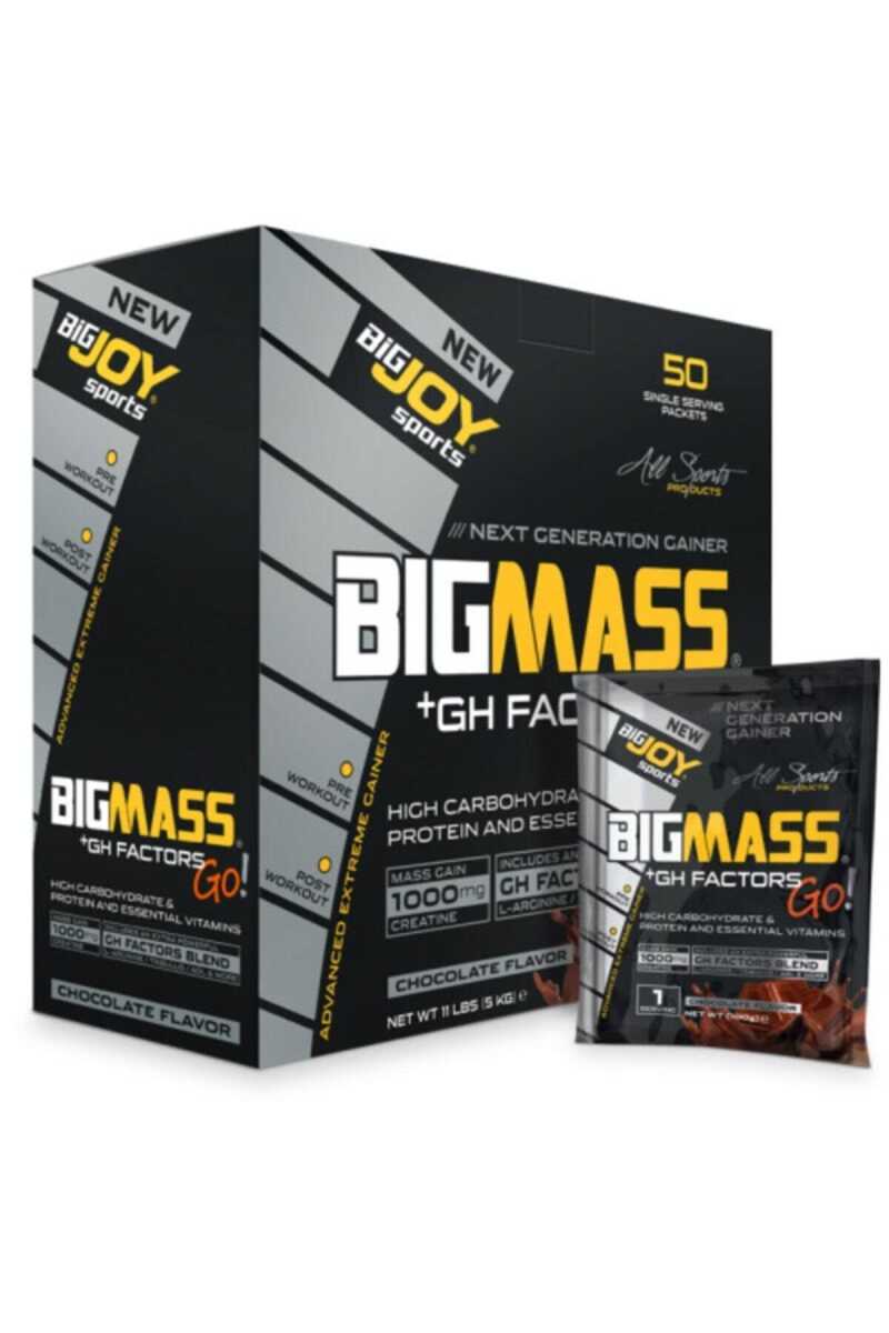 TY-BigJoy Big Mass+GH Go 50 Paket - 5000gr Çikolata