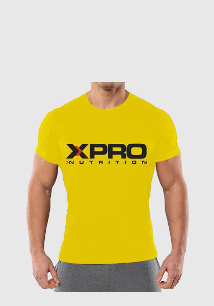 Xpro Baskılı T-Shirt Sarı - 1